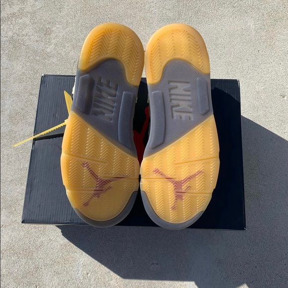 Jordan retro 5 Off White size 9 - Picture 3 of 3